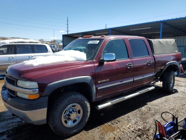 1GCHK23G81F158859 - 2001 CHEVROLET SILVERADO K2500 HEAVY DUTY BURGUNDY photo 1