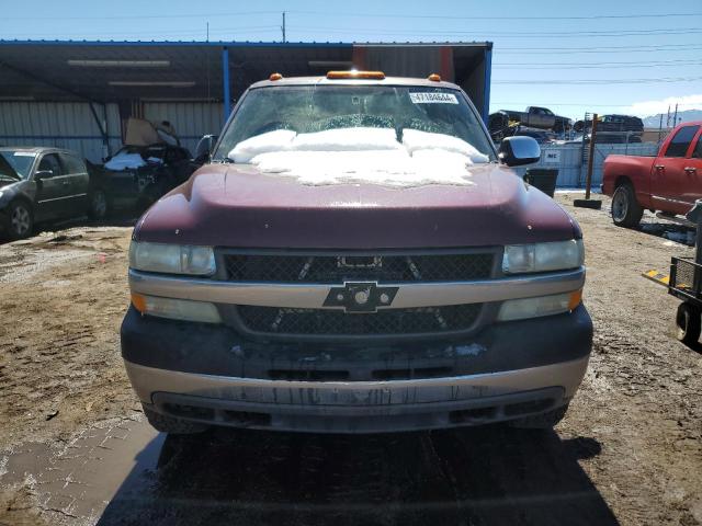 1GCHK23G81F158859 - 2001 CHEVROLET SILVERADO K2500 HEAVY DUTY BURGUNDY photo 5