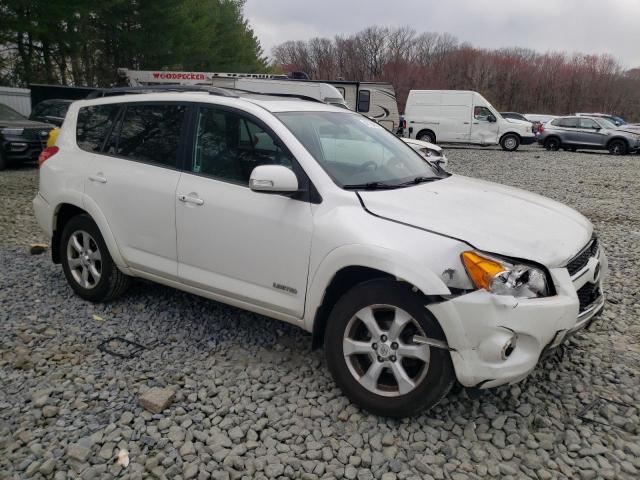 2T3DF4DV8BW157237 - 2011 TOYOTA RAV4 LIMITED WHITE photo 4