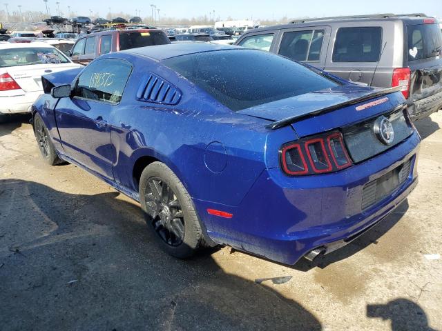 1ZVBP8AM3E5235651 - 2014 FORD MUSTANG BLUE photo 2