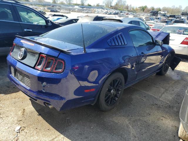 1ZVBP8AM3E5235651 - 2014 FORD MUSTANG BLUE photo 3