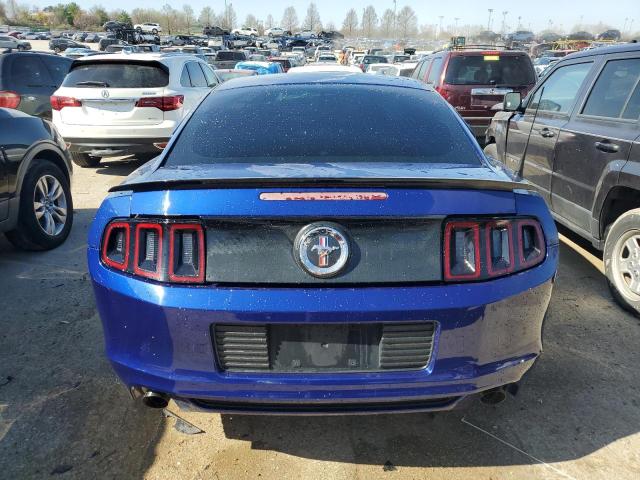 1ZVBP8AM3E5235651 - 2014 FORD MUSTANG BLUE photo 6