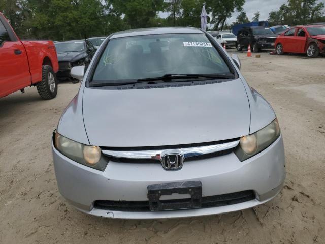 1HGFA16588L057218 - 2008 HONDA CIVIC LX SILVER photo 5