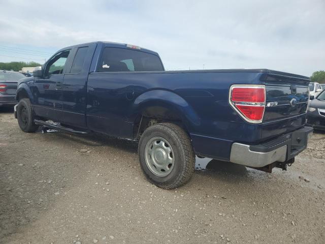 1FTVX1EV2AKE04063 - 2010 FORD F150 SUPER CAB BLUE photo 2