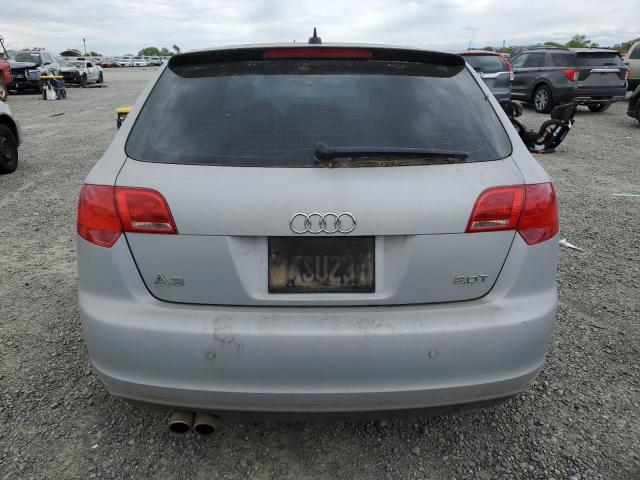 WAUHF78PX7A078153 - 2007 AUDI A3 2 SILVER photo 6