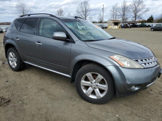 JN8AZ08W26W521489 - 2006 NISSAN MURANO SL GRAY photo 4