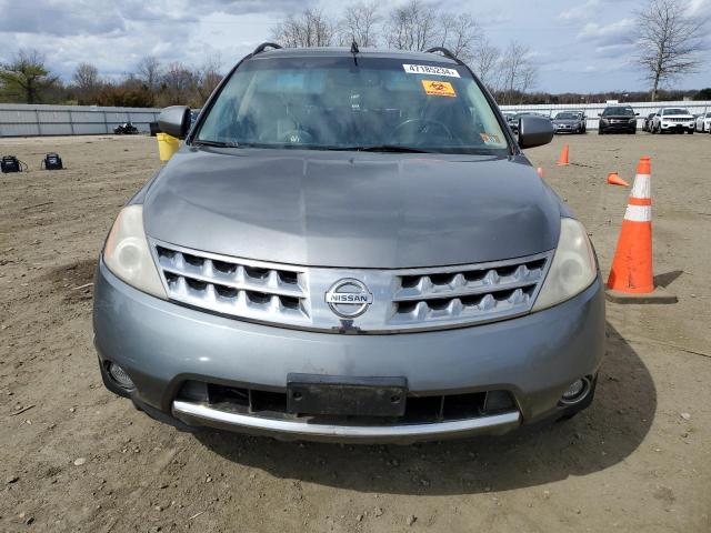 JN8AZ08W26W521489 - 2006 NISSAN MURANO SL GRAY photo 5