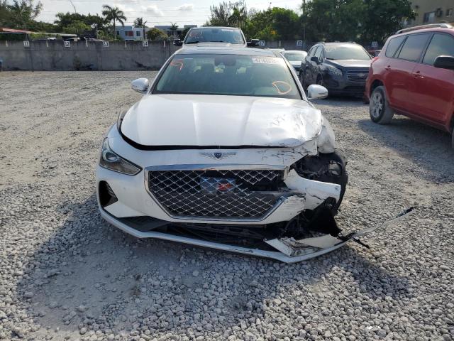 KMTG34LA8LU062746 - 2020 GENESIS G70 ELITE WHITE photo 5