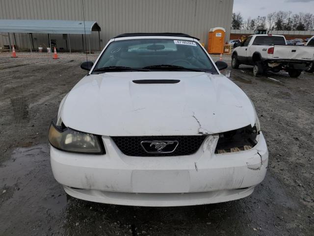 1FAFP44482F109693 - 2002 FORD MUSTANG WHITE photo 5