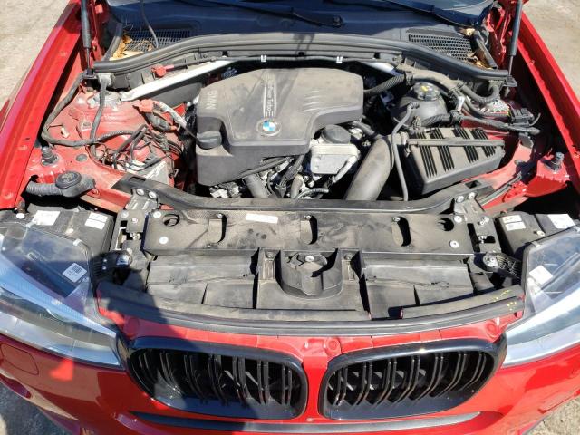 5UXWZ7C38H0X42008 - 2017 BMW X3 SDRIVE28I RED photo 12