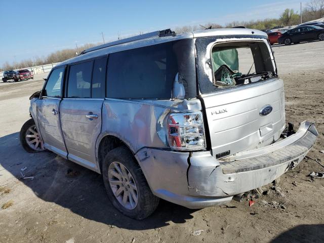 2FMGK5CC8BBD20806 - 2011 FORD FLEX SEL SILVER photo 2