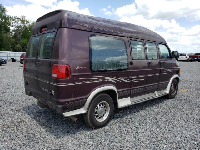 2B6HB11Z5XK582884 - 1999 DODGE RAM VAN B1500 BURGUNDY photo 3