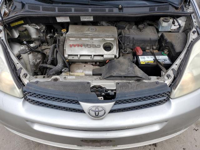 5TDZA23C85S327417 - 2005 TOYOTA SIENNA CE SILVER photo 12