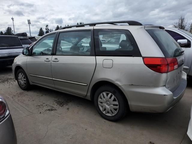 5TDZA23C85S327417 - 2005 TOYOTA SIENNA CE SILVER photo 2