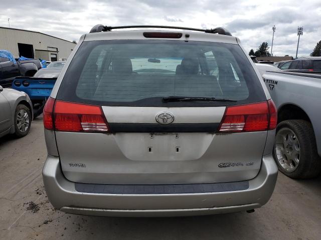 5TDZA23C85S327417 - 2005 TOYOTA SIENNA CE SILVER photo 6