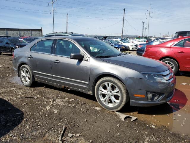 3FAHP0HA5CR374027 - 2012 FORD FUSION SE GRAY photo 4