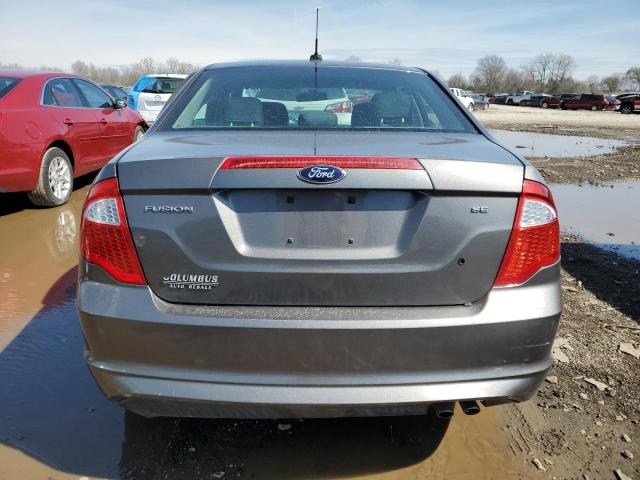 3FAHP0HA5CR374027 - 2012 FORD FUSION SE GRAY photo 6