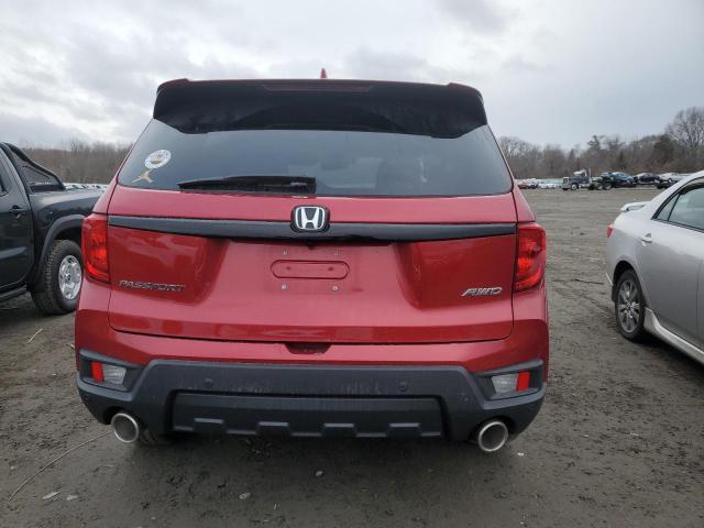 5FNYF8H52RB010348 - 2024 HONDA PASSPORT EXL أحمر صورة 6