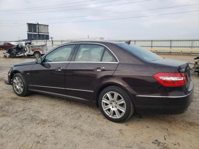 WDDHF8JB1CA640450 - 2012 MERCEDES-BENZ E 350 4MATIC BROWN photo 2