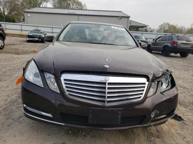 WDDHF8JB1CA640450 - 2012 MERCEDES-BENZ E 350 4MATIC BROWN photo 5