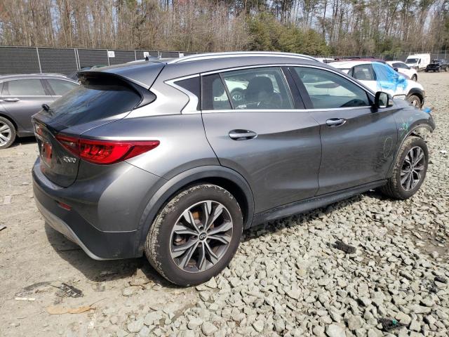 SJKCH5CR1HA036800 - 2017 INFINITI QX30 BASE GRAY photo 3