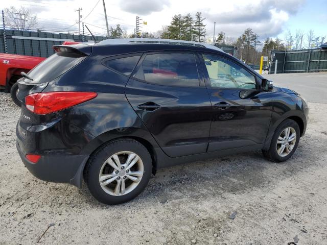 KM8JUCAC0CU455555 - 2012 HYUNDAI TUCSON GLS BLACK photo 3