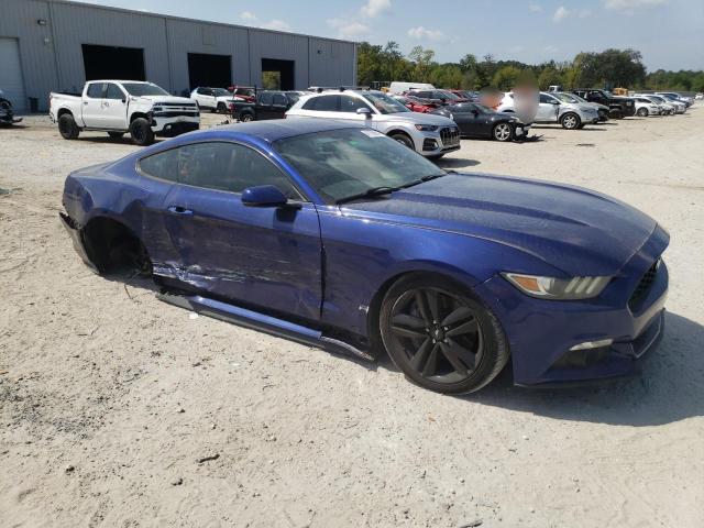 1FA6P8TH6G5240968 - 2016 FORD MUSTANG BLUE photo 4