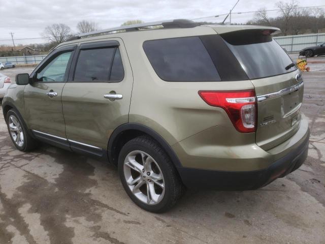 1FMHK7F80CGA79261 - 2012 FORD EXPLORER LIMITED GREEN photo 2