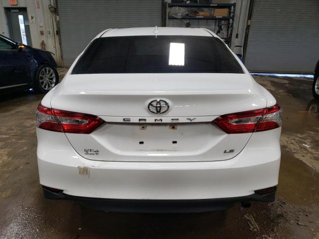 4T1B11HK8KU683543 - 2019 TOYOTA CAMRY L WHITE photo 6