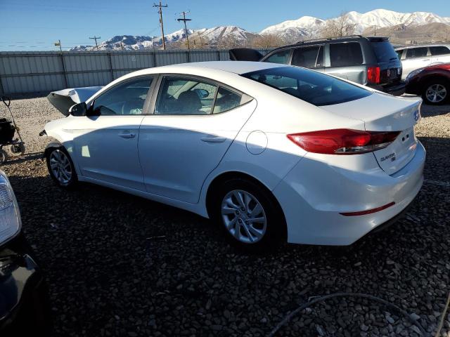 5NPD74LF3JH356015 - 2018 HYUNDAI ELANTRA SE WHITE photo 2