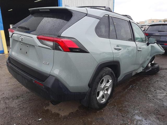 2T3W1RFV6MW161503 - 2021 TOYOTA RAV4 XLE GRAY photo 3