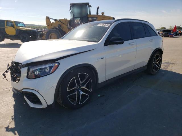 WDC0G8JBXJF433487 - 2018 MERCEDES-BENZ GLC 63 4MATIC AMG WHITE photo 1