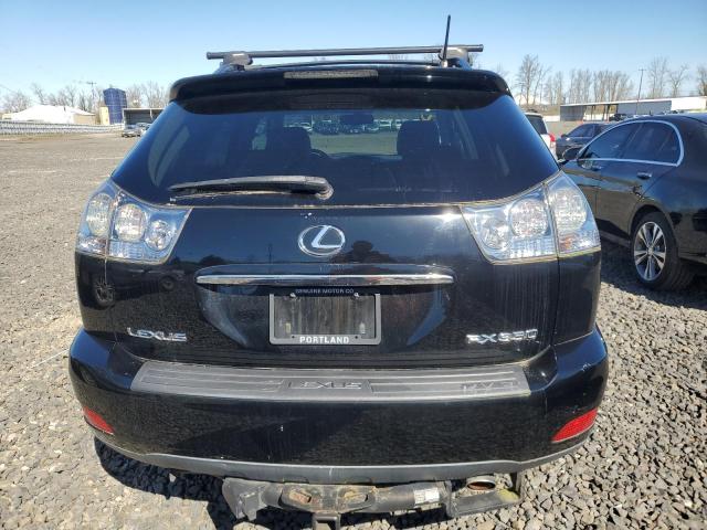 2T2HK31U67C046900 - 2007 LEXUS RX 350 BLACK photo 6