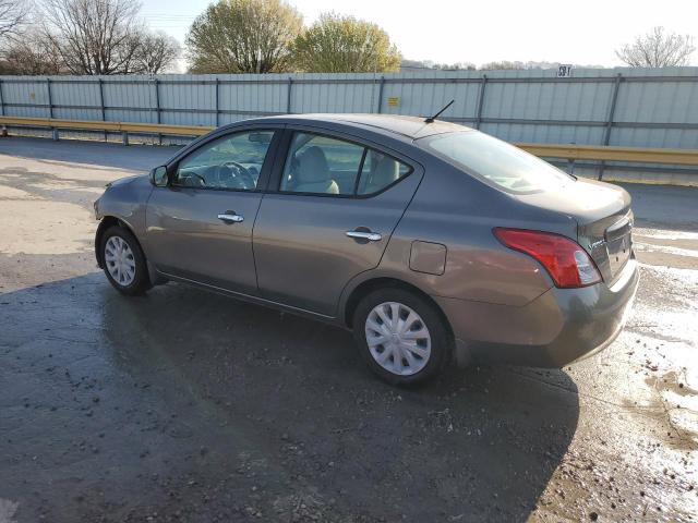 3N1CN7AP8CL930564 - 2012 NISSAN VERSA S GRAY photo 2