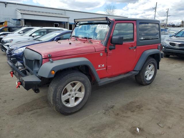 1J4FA24127L132394 - 2007 JEEP WRANGLER X RED photo 1