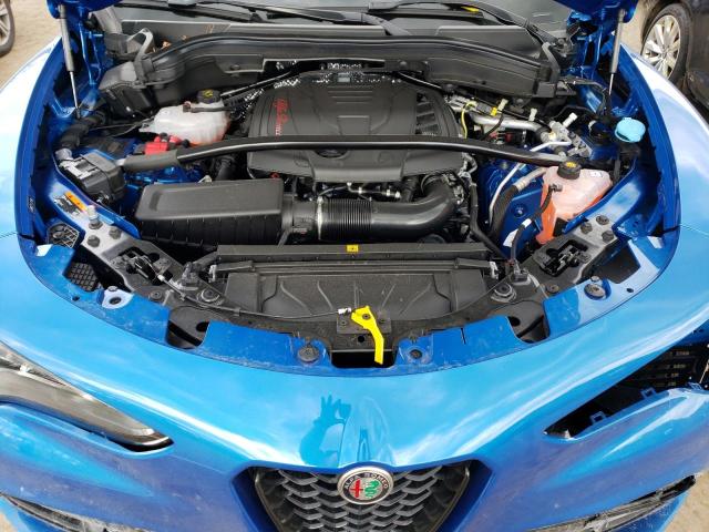 ZASPAKBN5R7D79637 - 2024 ALFA ROMEO STELVIO TI ლურჯი ფოტო 12