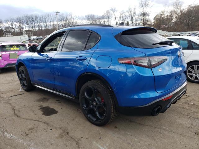 ZASPAKBN5R7D79637 - 2024 ALFA ROMEO STELVIO TI ლურჯი ფოტო 2