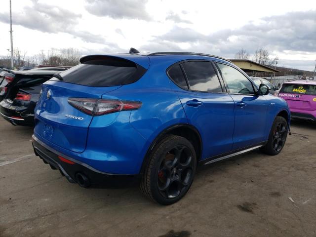 ZASPAKBN5R7D79637 - 2024 ALFA ROMEO STELVIO TI ლურჯი ფოტო 3