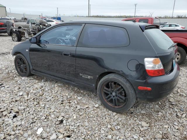 SHHEP33504U503169 - 2004 HONDA CIVIC SI BLACK photo 2