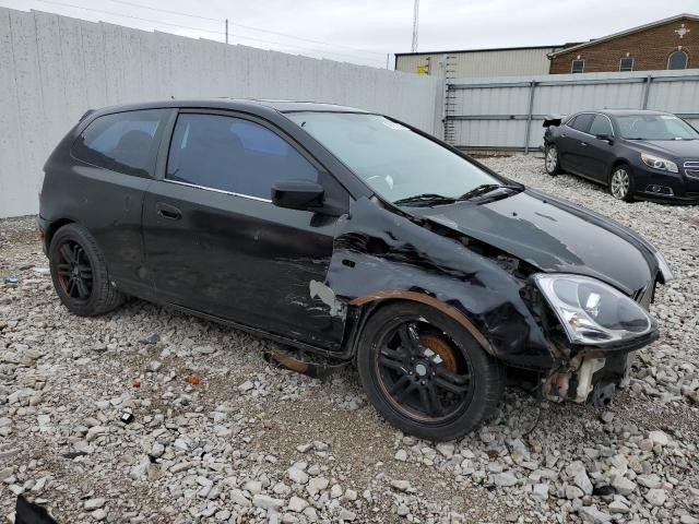 SHHEP33504U503169 - 2004 HONDA CIVIC SI BLACK photo 4