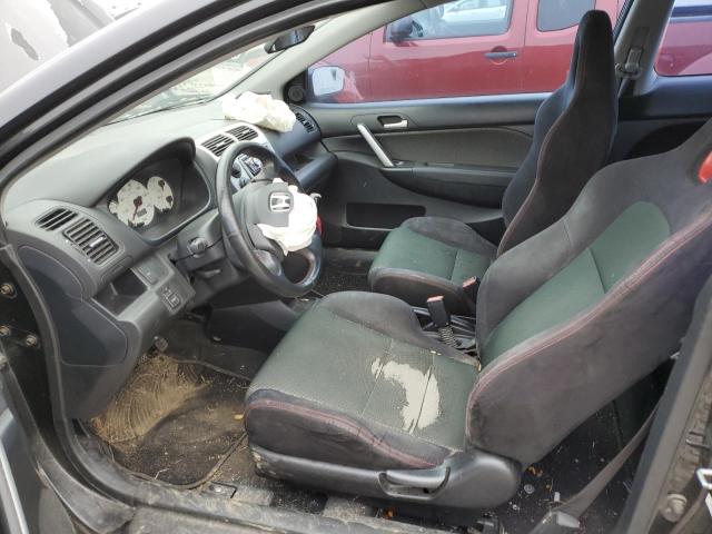 SHHEP33504U503169 - 2004 HONDA CIVIC SI BLACK photo 7