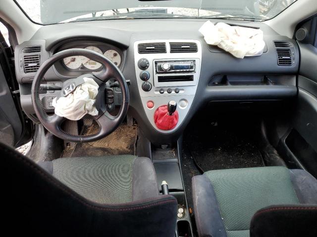 SHHEP33504U503169 - 2004 HONDA CIVIC SI BLACK photo 8