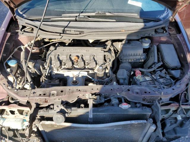 19XFB2F89DE021522 - 2013 HONDA CIVIC EX MAROON photo 11