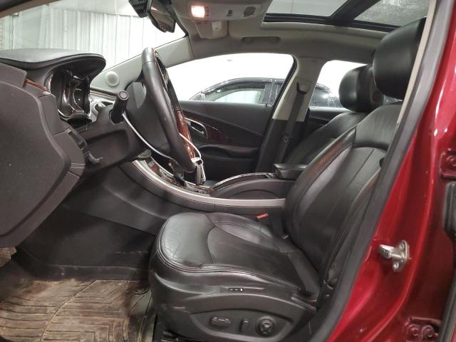 1G4GE5EV4AF243550 - 2010 BUICK LACROSSE CXS BURGUNDY photo 7