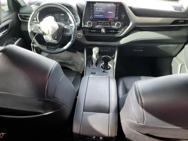 5TDGZRAH7LS008286 - 2020 TOYOTA HIGHLANDER XLE CHARCOAL photo 8