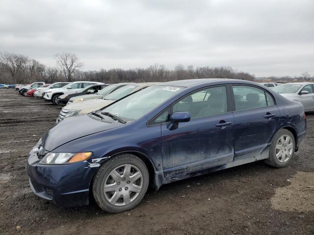 19XFA1F51AE029760 - 2010 HONDA CIVIC LX BLUE photo 1