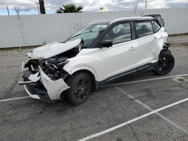 3N1CP5DV4LL548492 - 2020 NISSAN KICKS SR WHITE photo 1