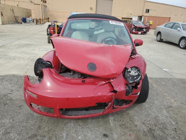 3VWRW3AL4AM004984 - 2010 VOLKSWAGEN NEW BEETLE RED photo 5