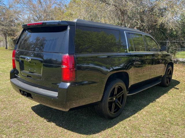 1GNSCHKCXHR232528 - 2017 CHEVROLET SUBURBAN C1500 LT BLACK photo 4