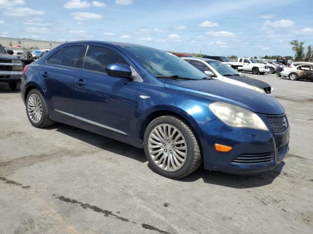 JS2RE9A37B6111155 - 2011 SUZUKI KIZASHI SE BLUE photo 4